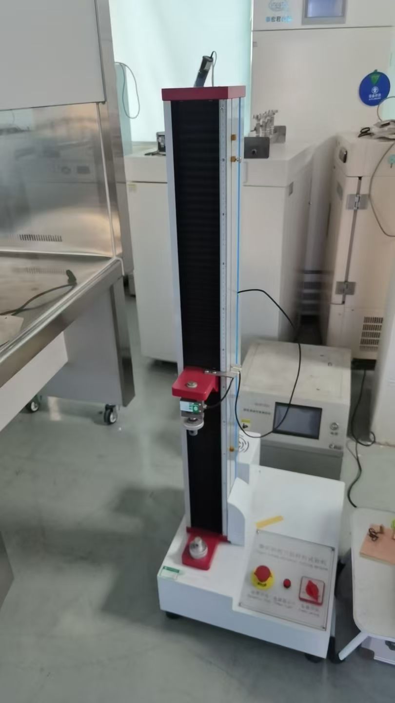 Tensile tester.