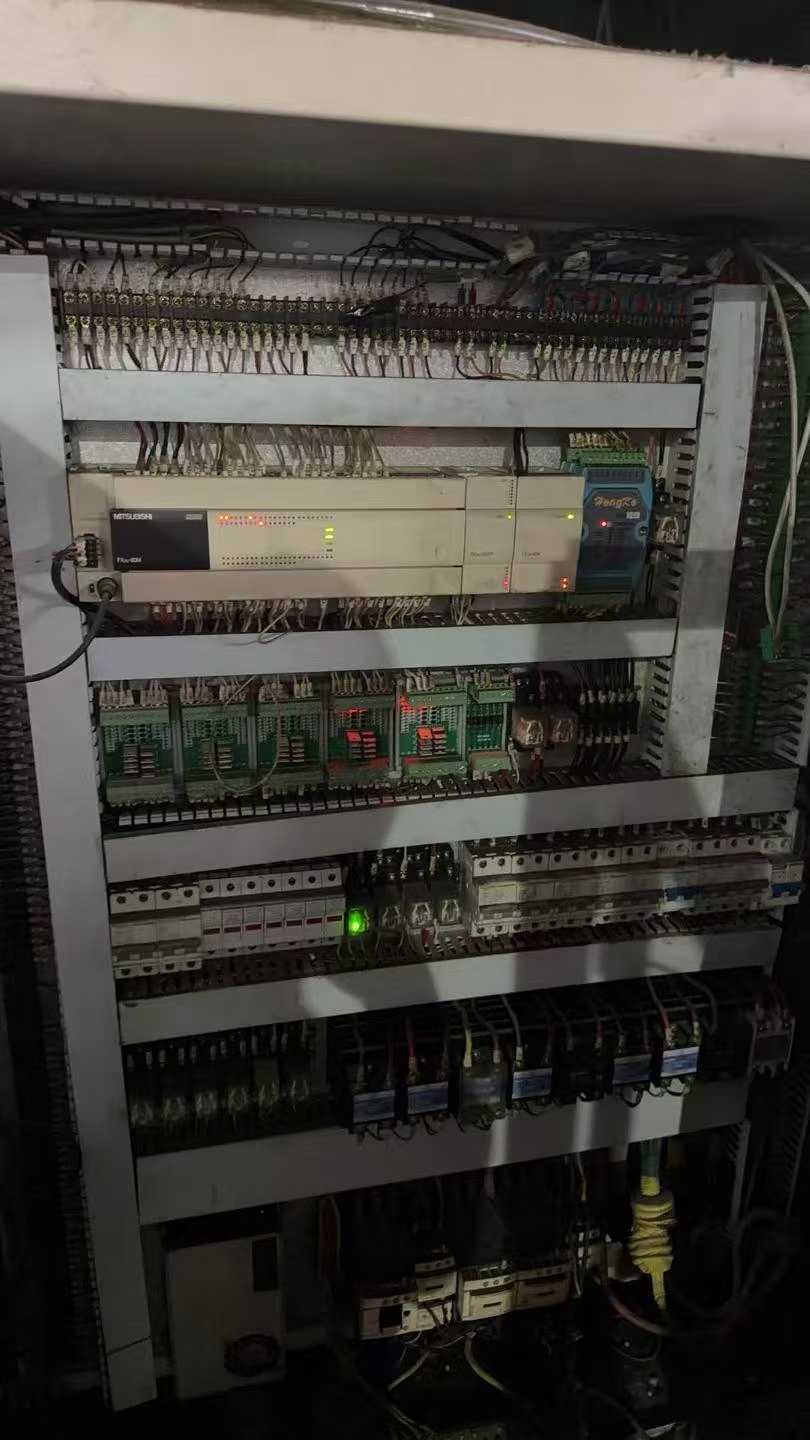 Blow molding equipment.