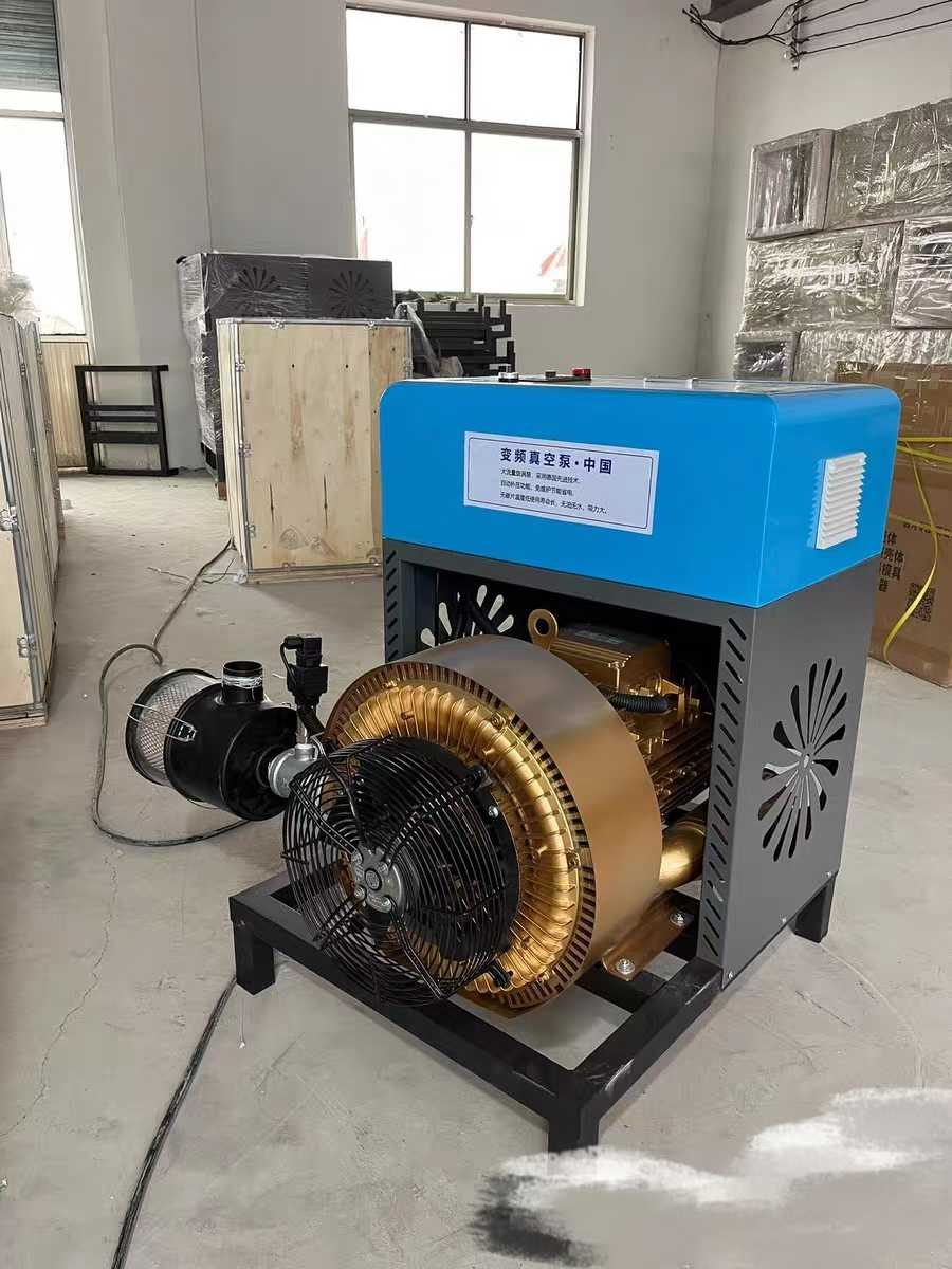 7.5 kW variable frequency vacuum pump, specialized equipment for material processing machines.