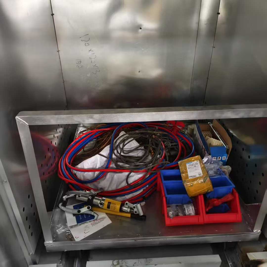 A brand-new, unopened industrial oven purchased this year.