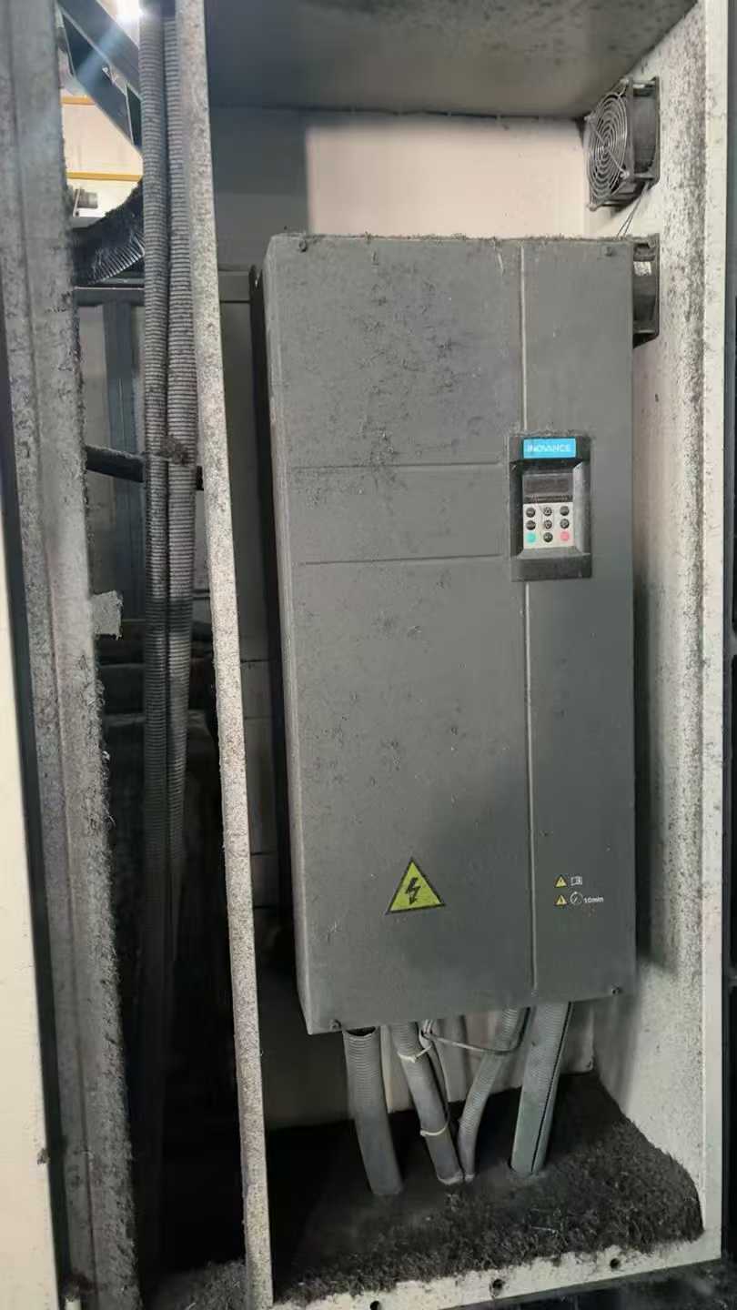 Blow molding machine.