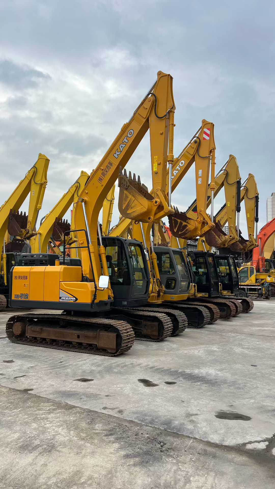 12 tons. Carter excavator.