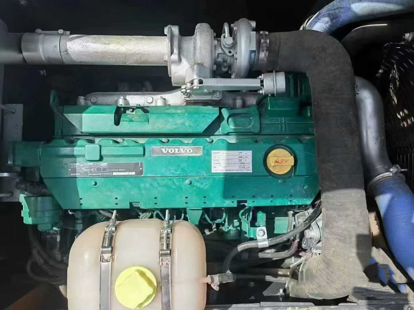 Volvo EC210 excavator.