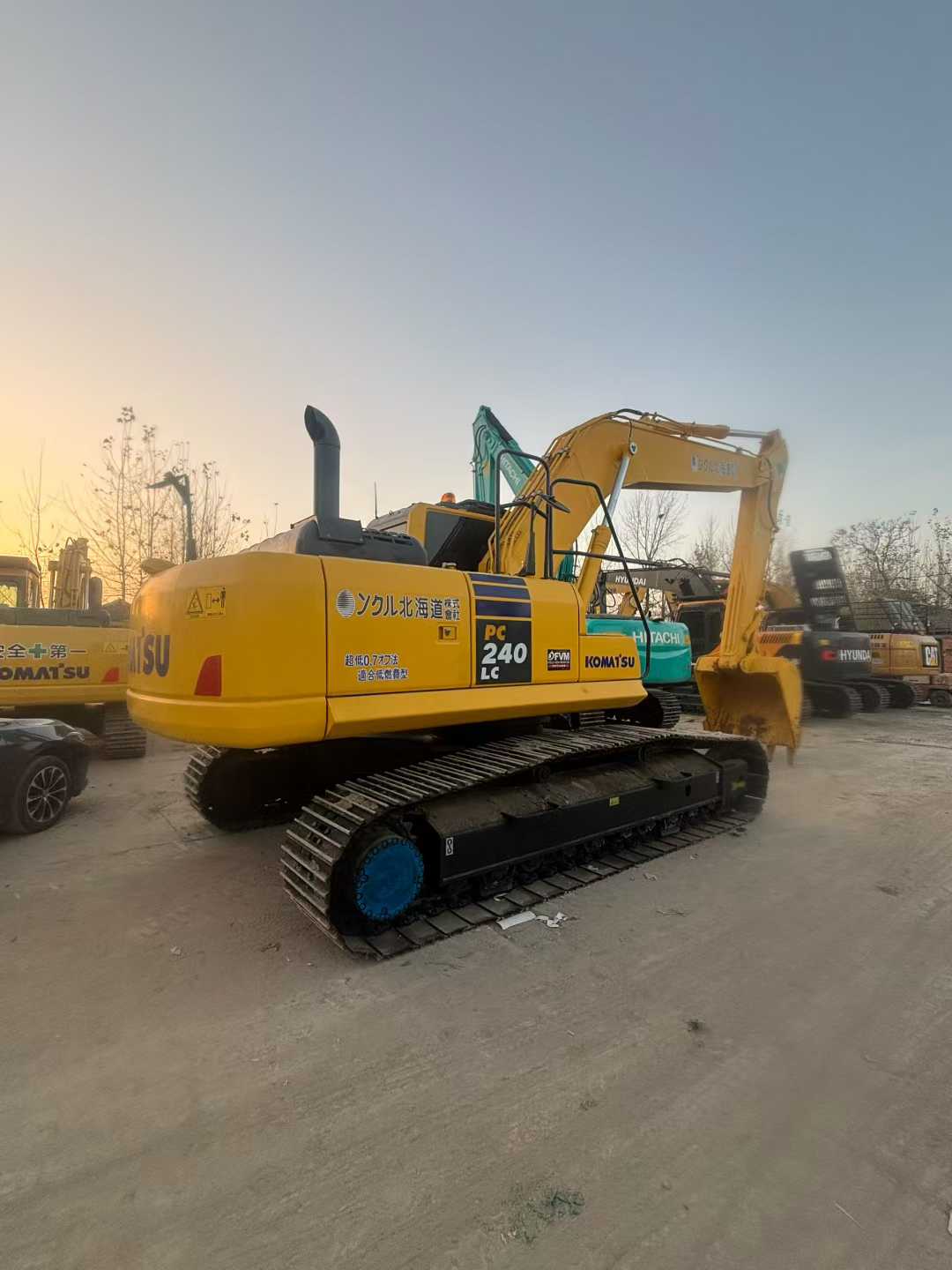 240 excavator.