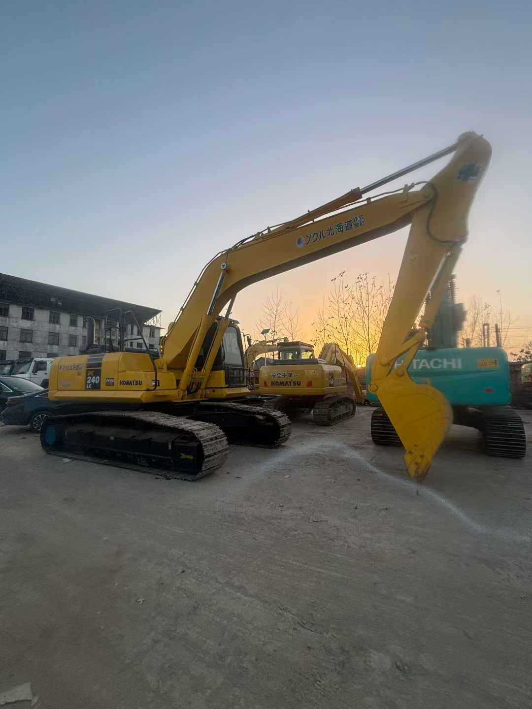 240 excavator.