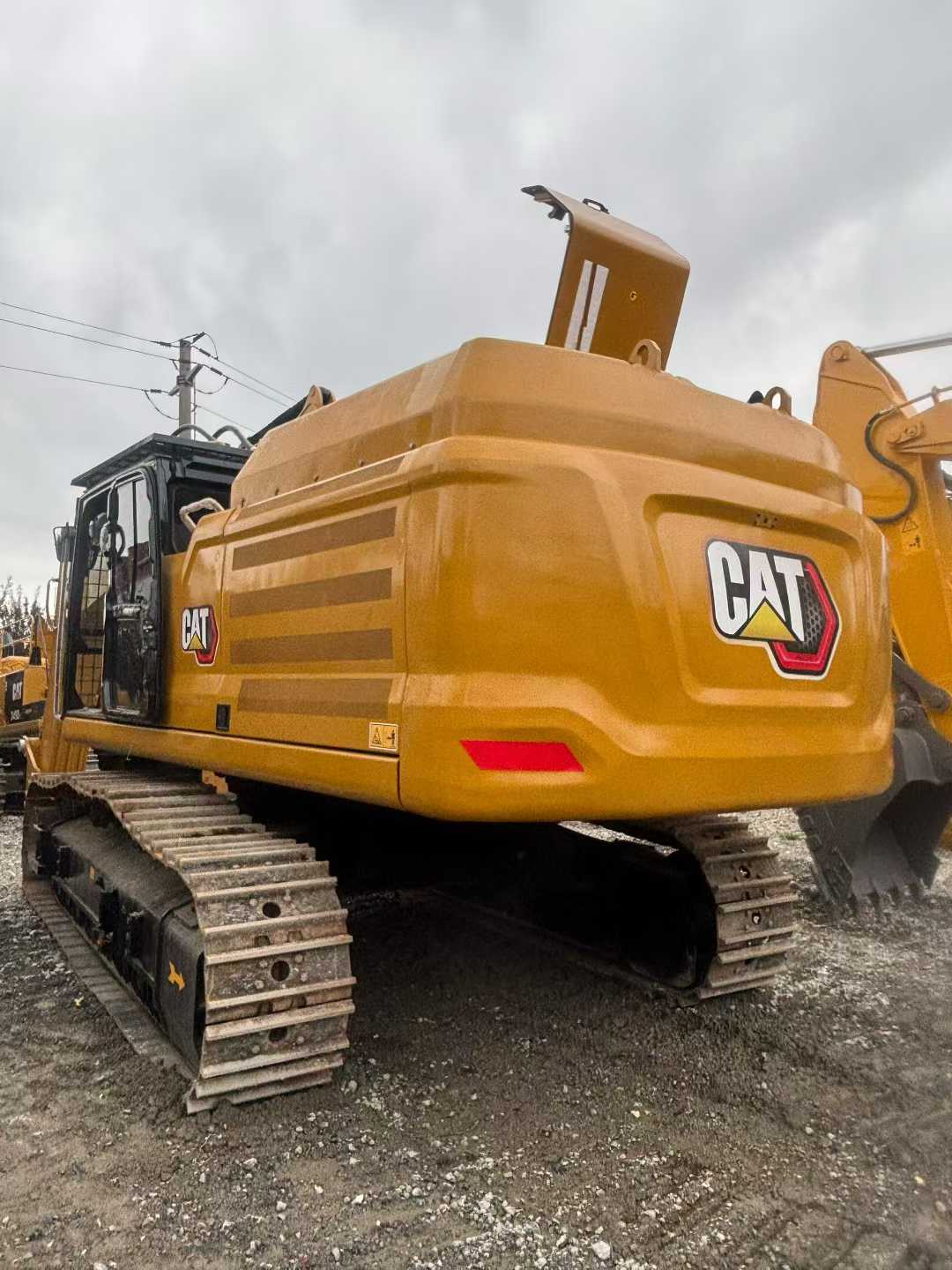 Caterpillar 349 excavator.