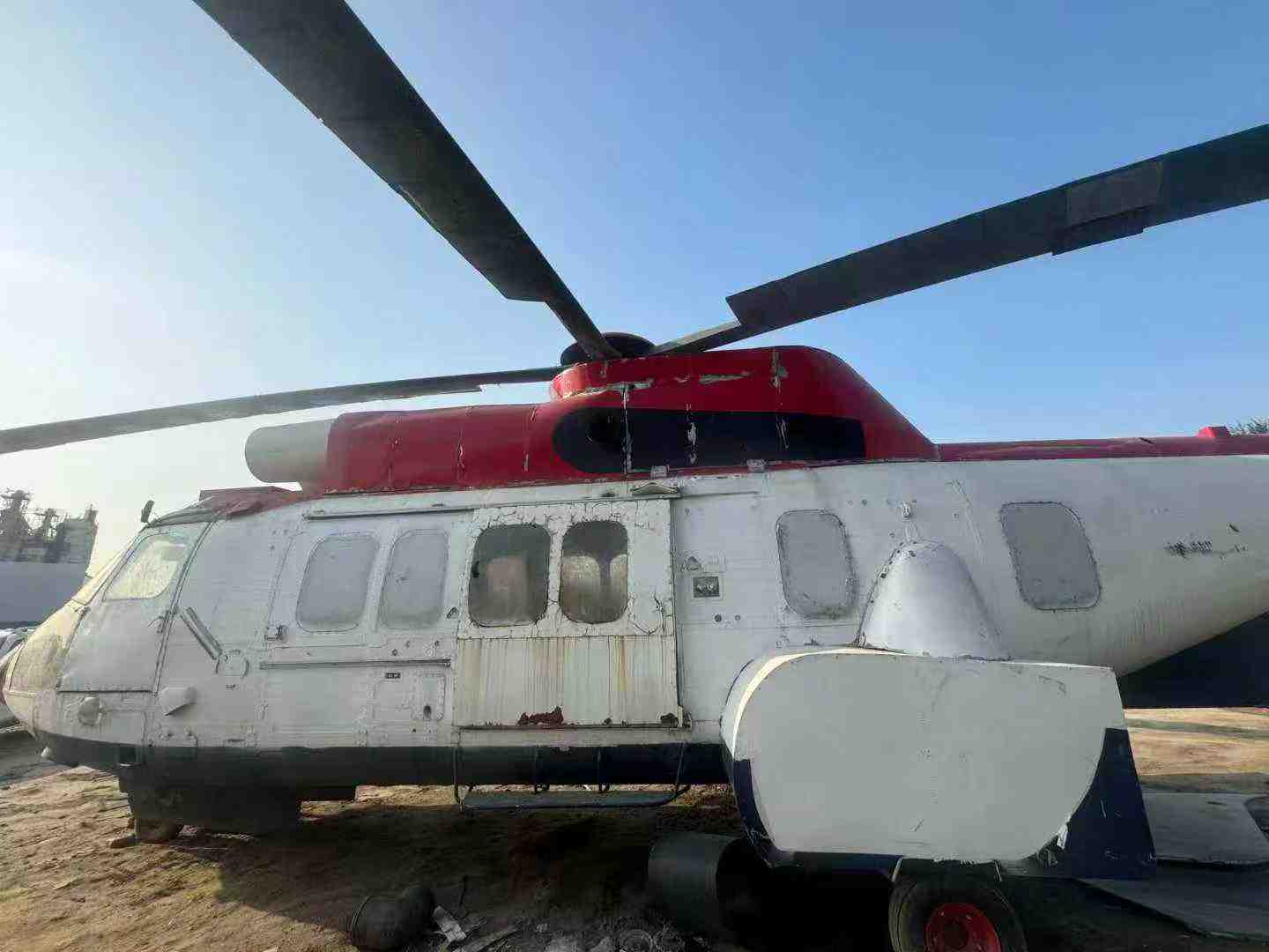 Propaganda helicopter.