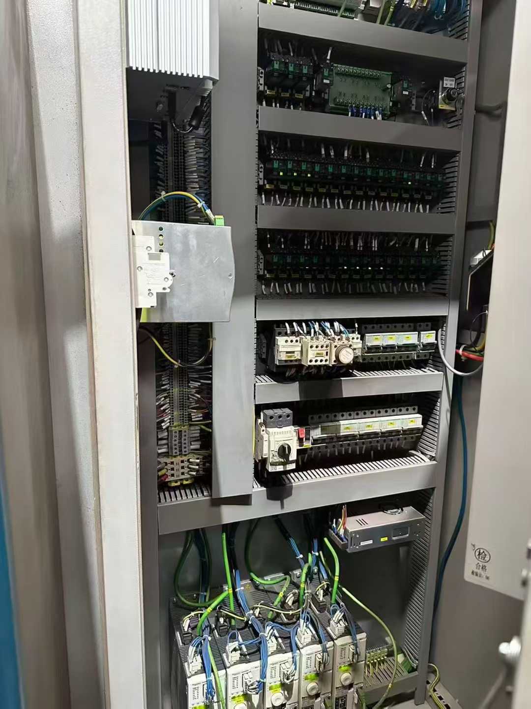 21-year-old Swiss Baumer imported bending machine, 160 tons/3100, 7+1 axis.