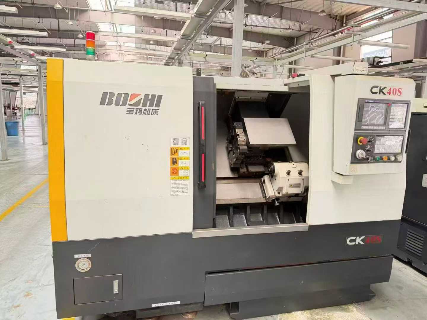 6 semi-new machines (2 Baigong CK40S, 2 Milan De 46-blade units, 2 Baigong SK50P/1500).