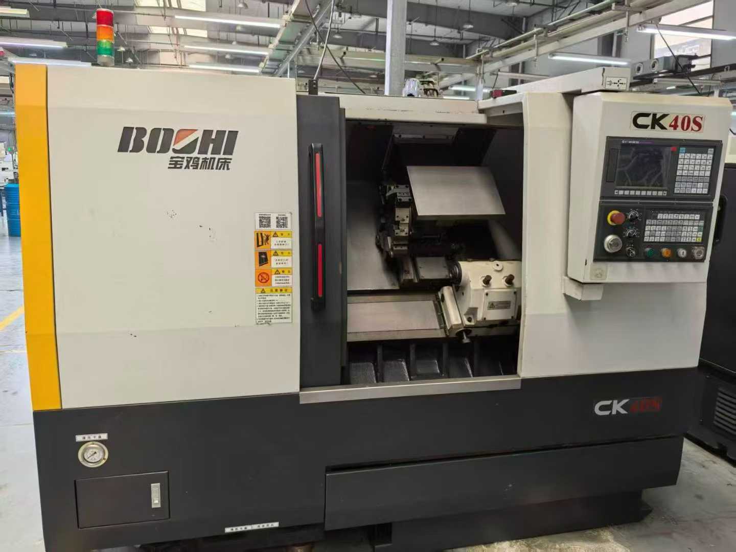 6 semi-new machines (2 Baigong CK40S, 2 Milan De 46-blade units, 2 Baigong SK50P/1500).
