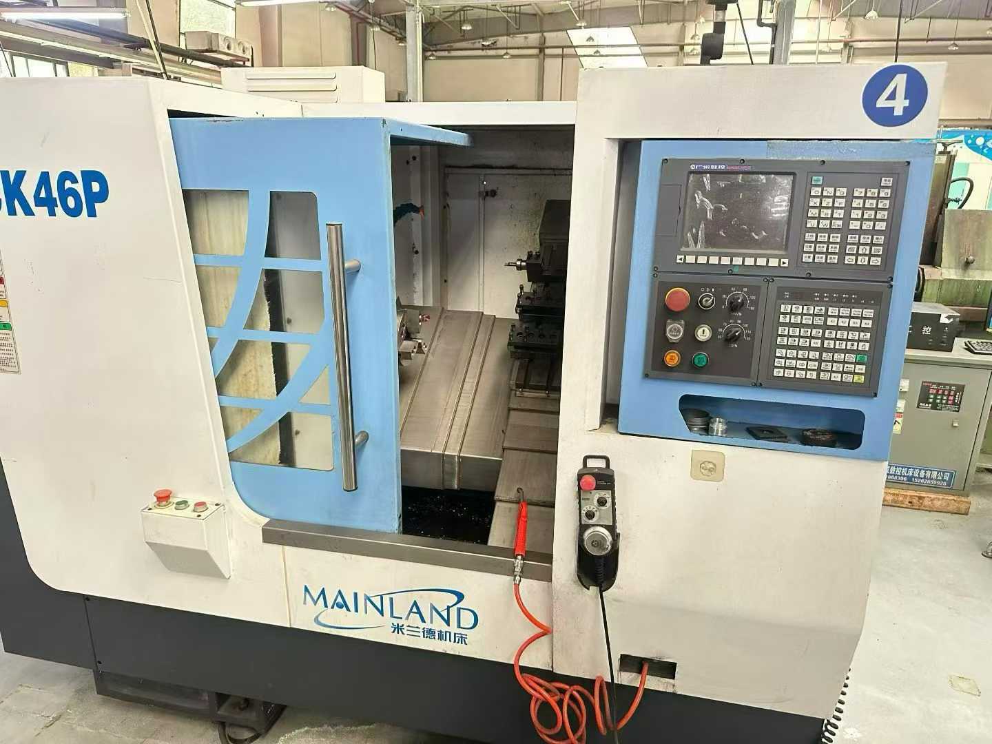 6 semi-new machines (2 Baigong CK40S, 2 Milan De 46-blade units, 2 Baigong SK50P/1500).