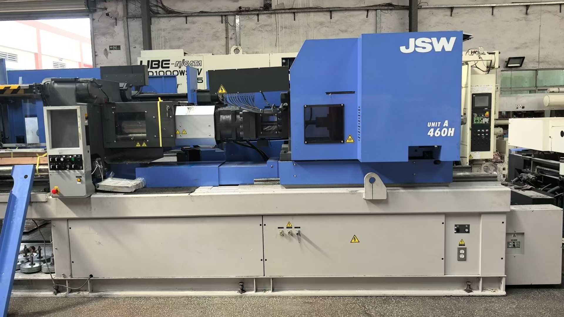 Injection molding machine.