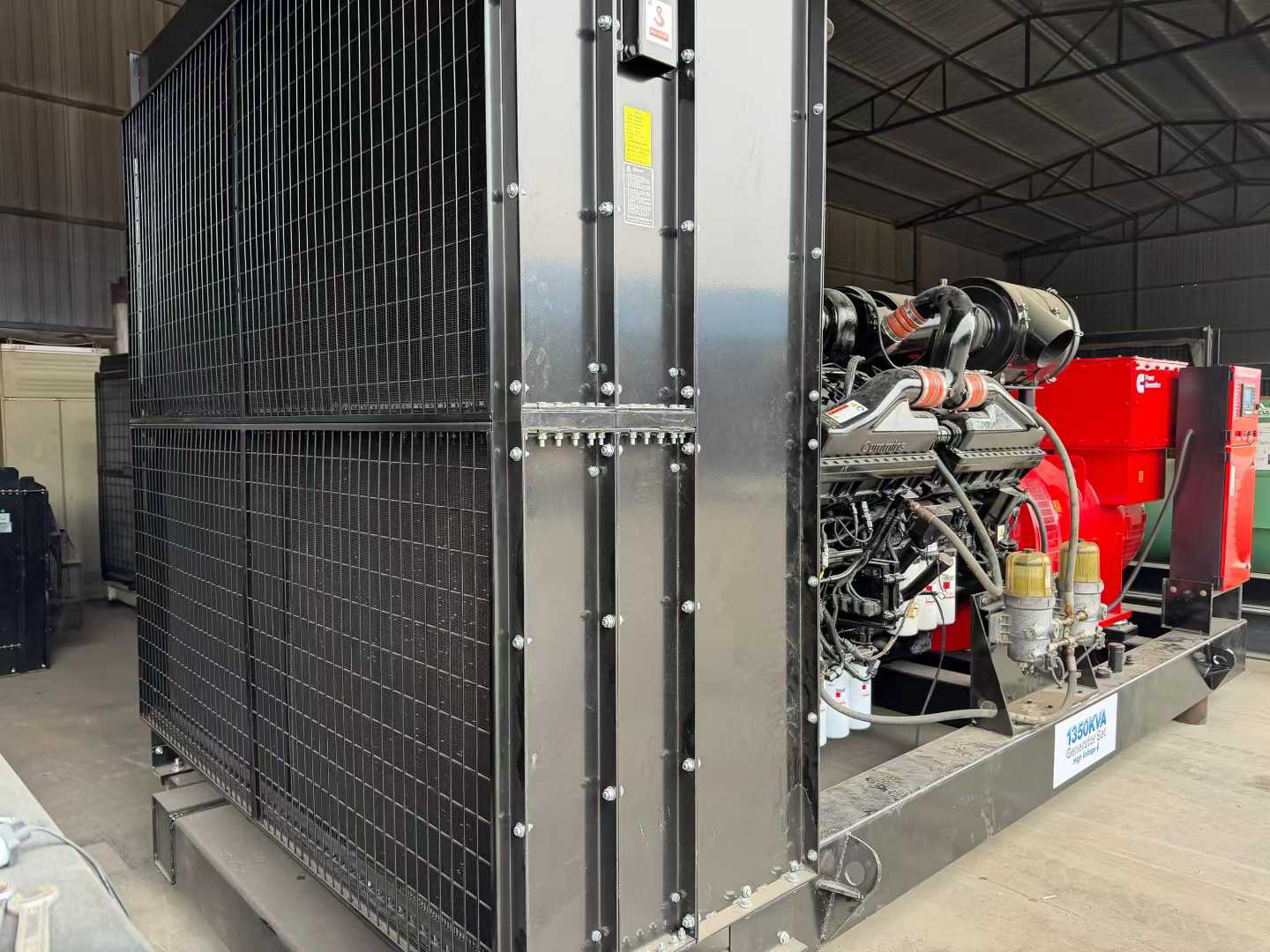 10KV Cummins 1350KVA, manufactured in 2023.