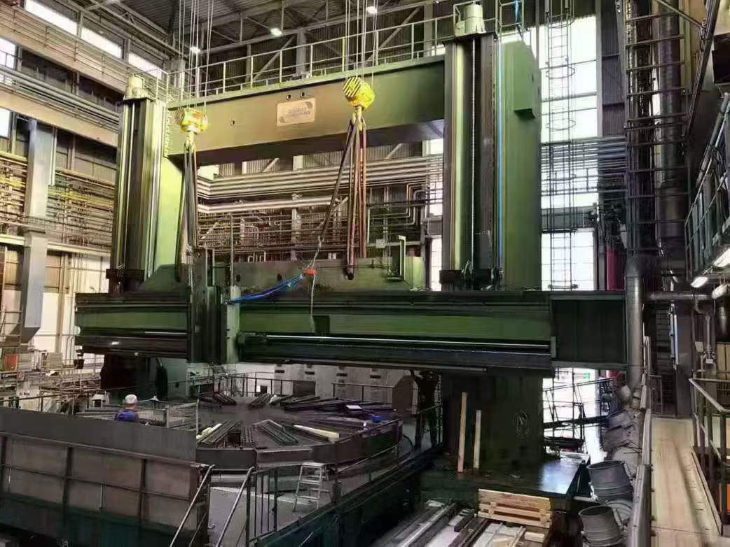 8 x 16 meters German Schalman seven-axis five-axis linkage gantry milling and turning composite,