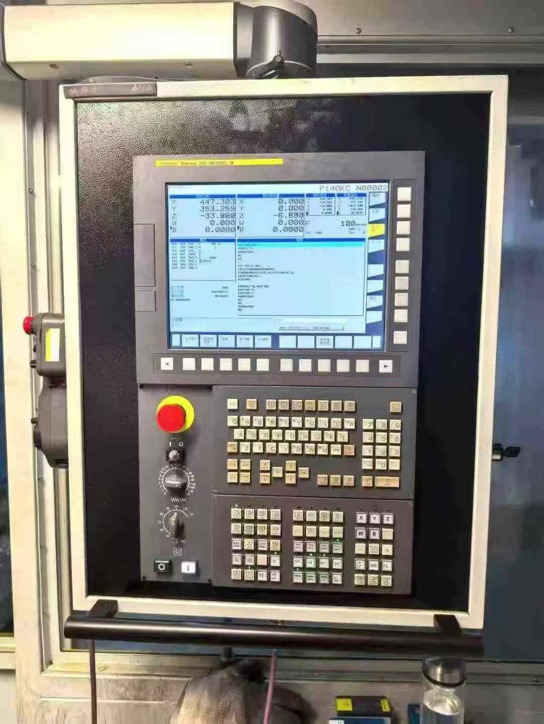 CNC table-top boring and milling machine.