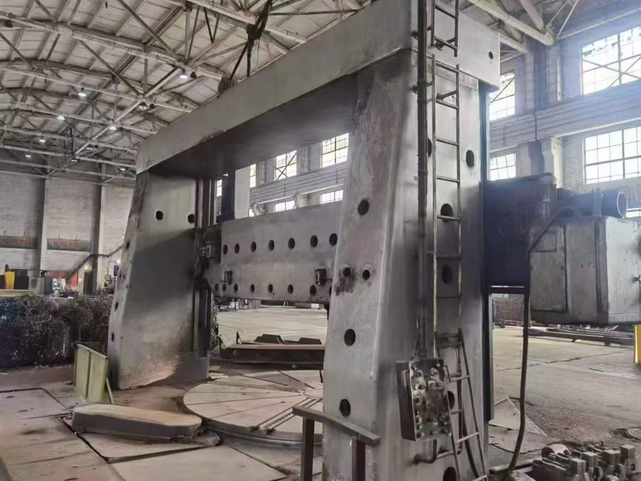 5-meter vertical mill.