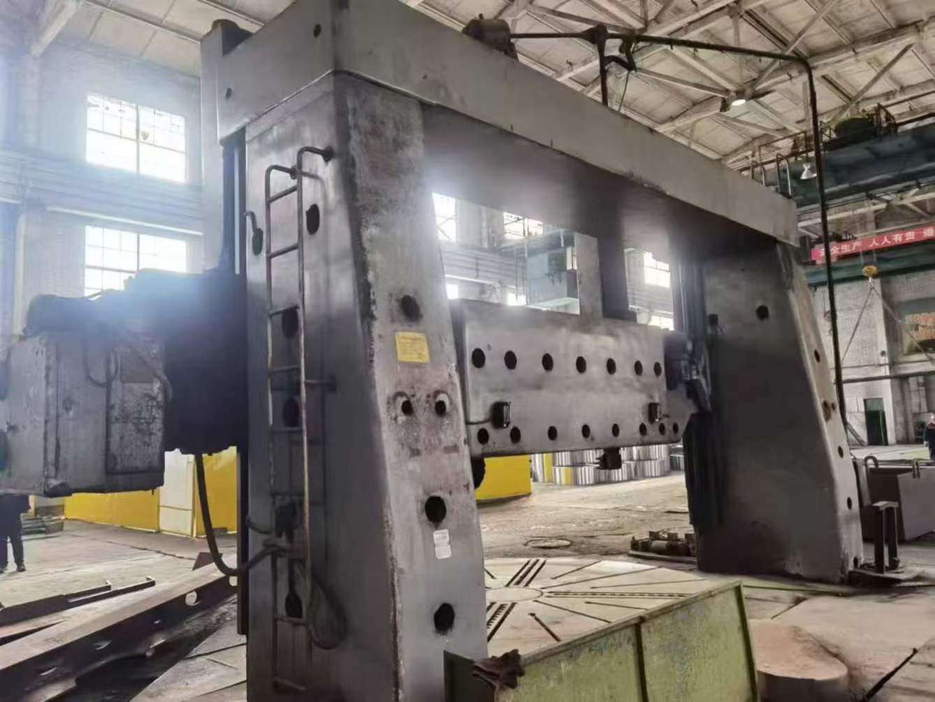 5-meter vertical mill.