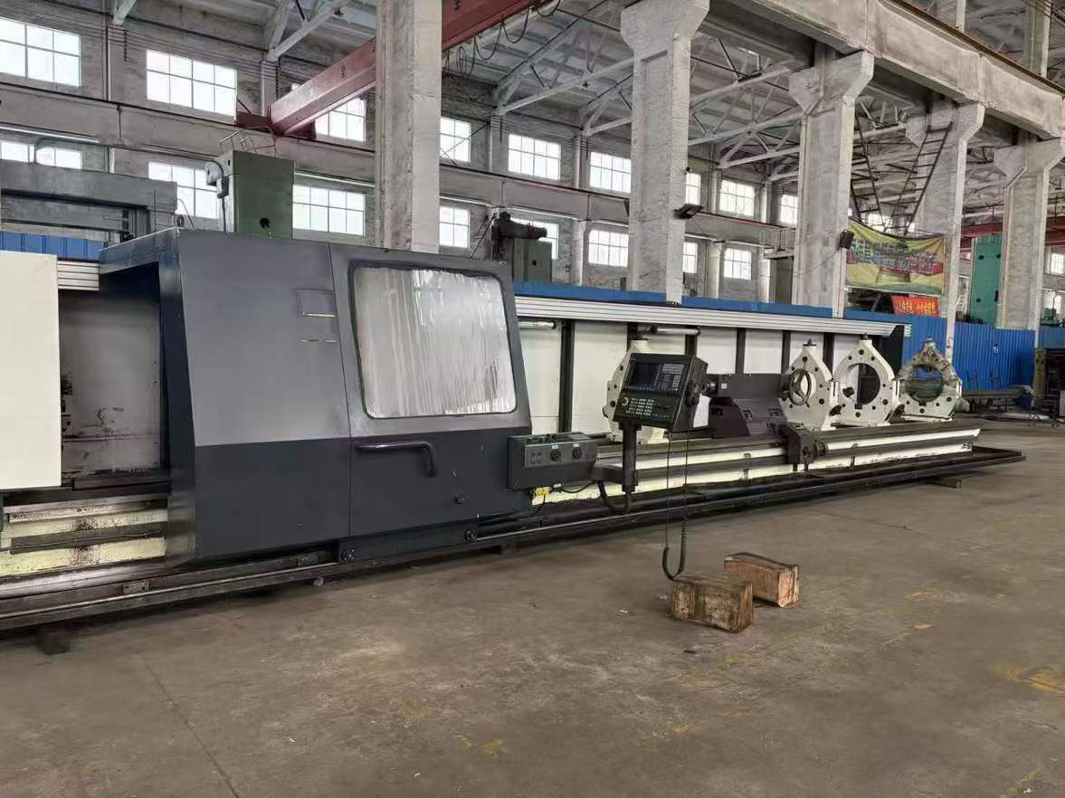 Czech Tos 1 × 10 m original CNC lathe, Siemens 828D system, 61100 × 10 m CNC horizontal lathe.