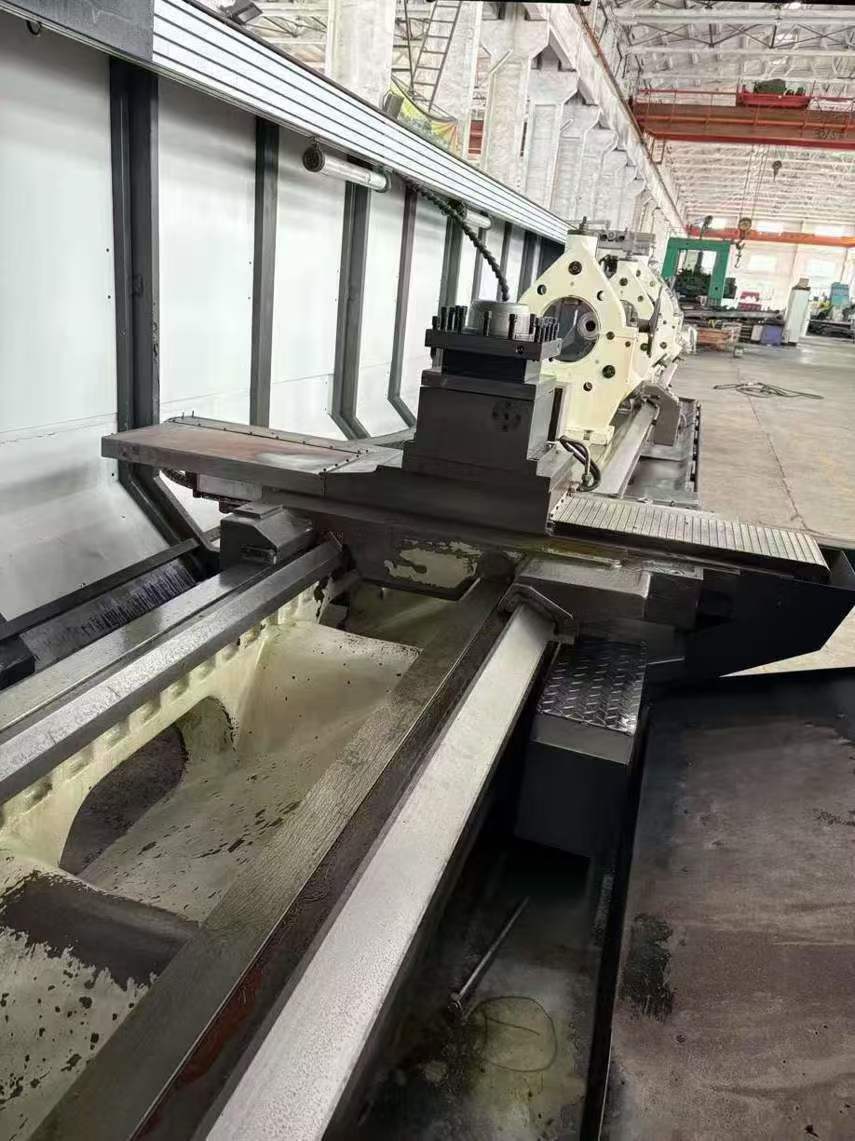 Czech Tos 1 × 10 m original CNC lathe, Siemens 828D system, 61100 × 10 m CNC horizontal lathe.