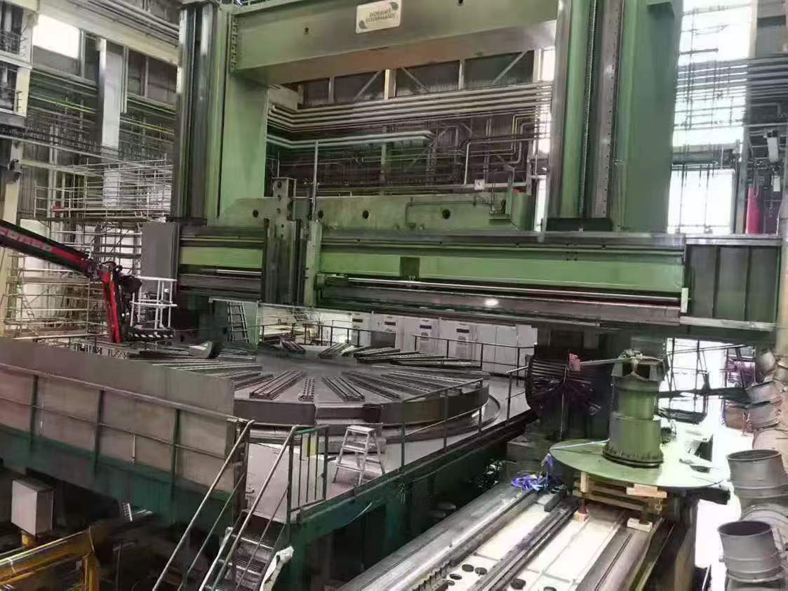 8 x 16 meters German Schalman seven-axis five-axis linkage gantry milling and turning composite,