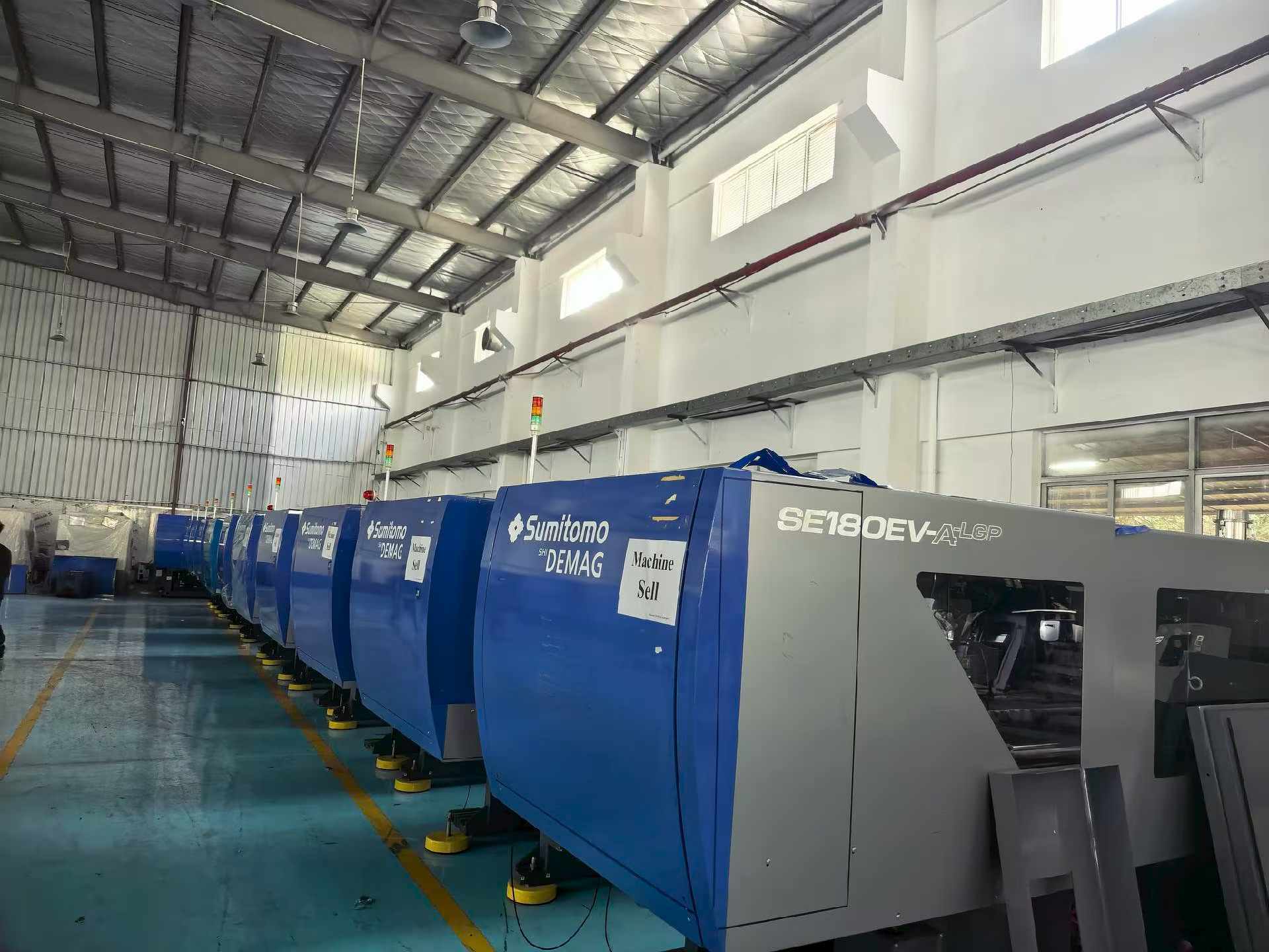 Injection molding machine.