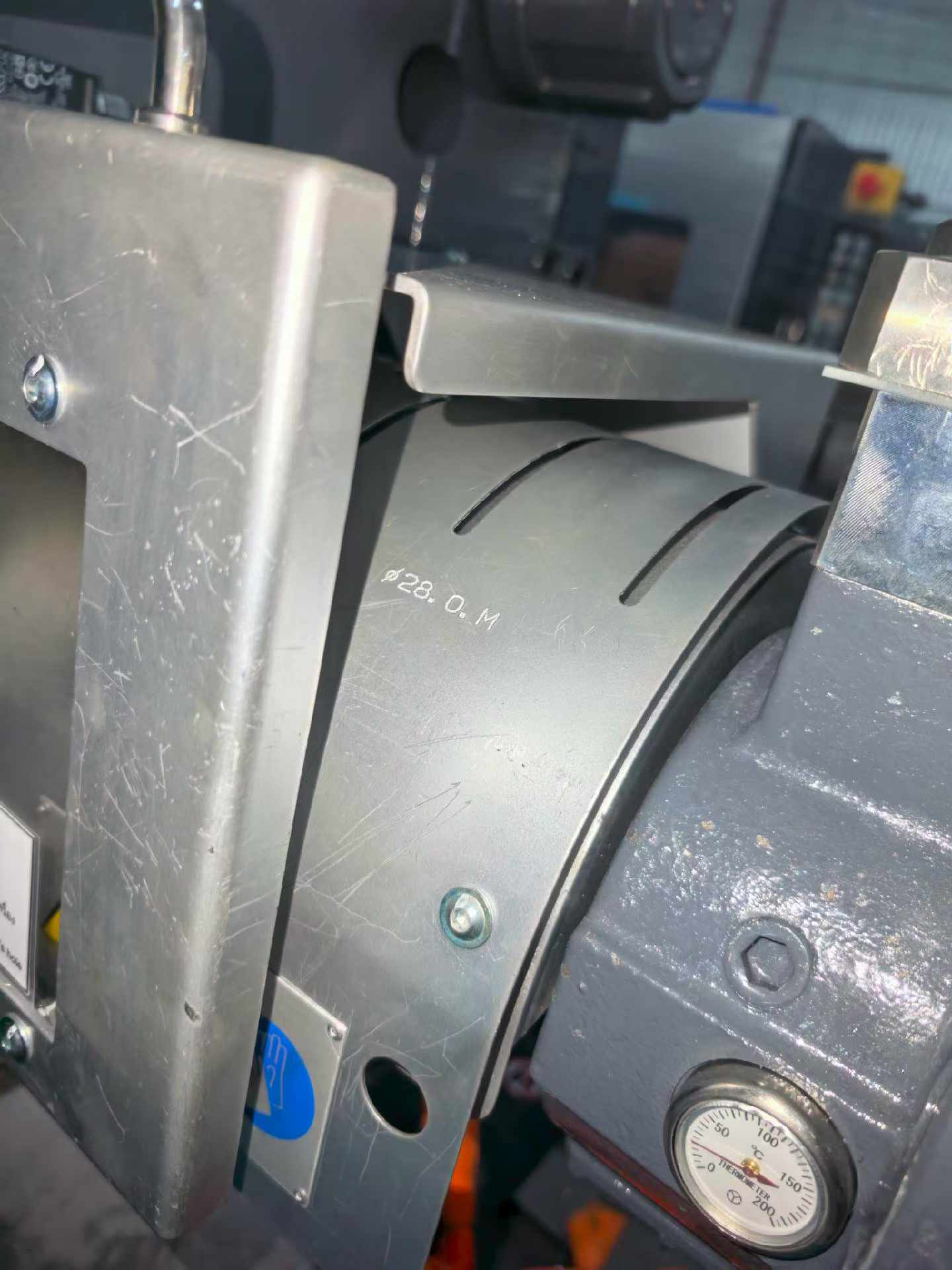 Injection molding machine.