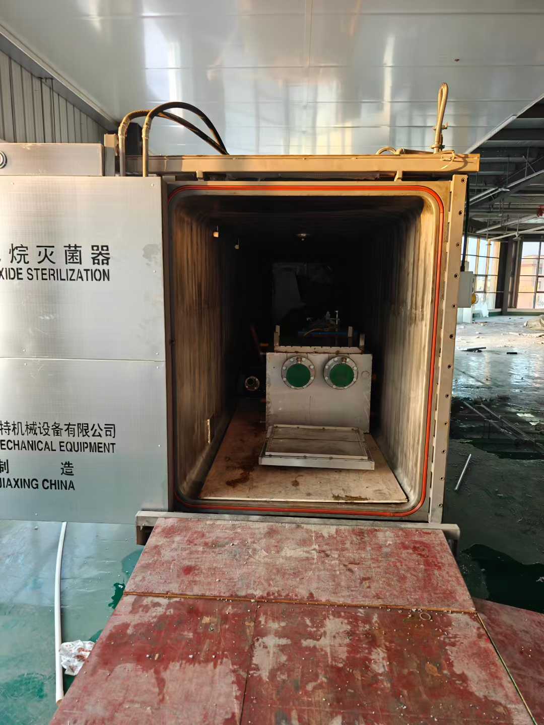 20 cubic meters of ethylene oxide sterilization cabinet.