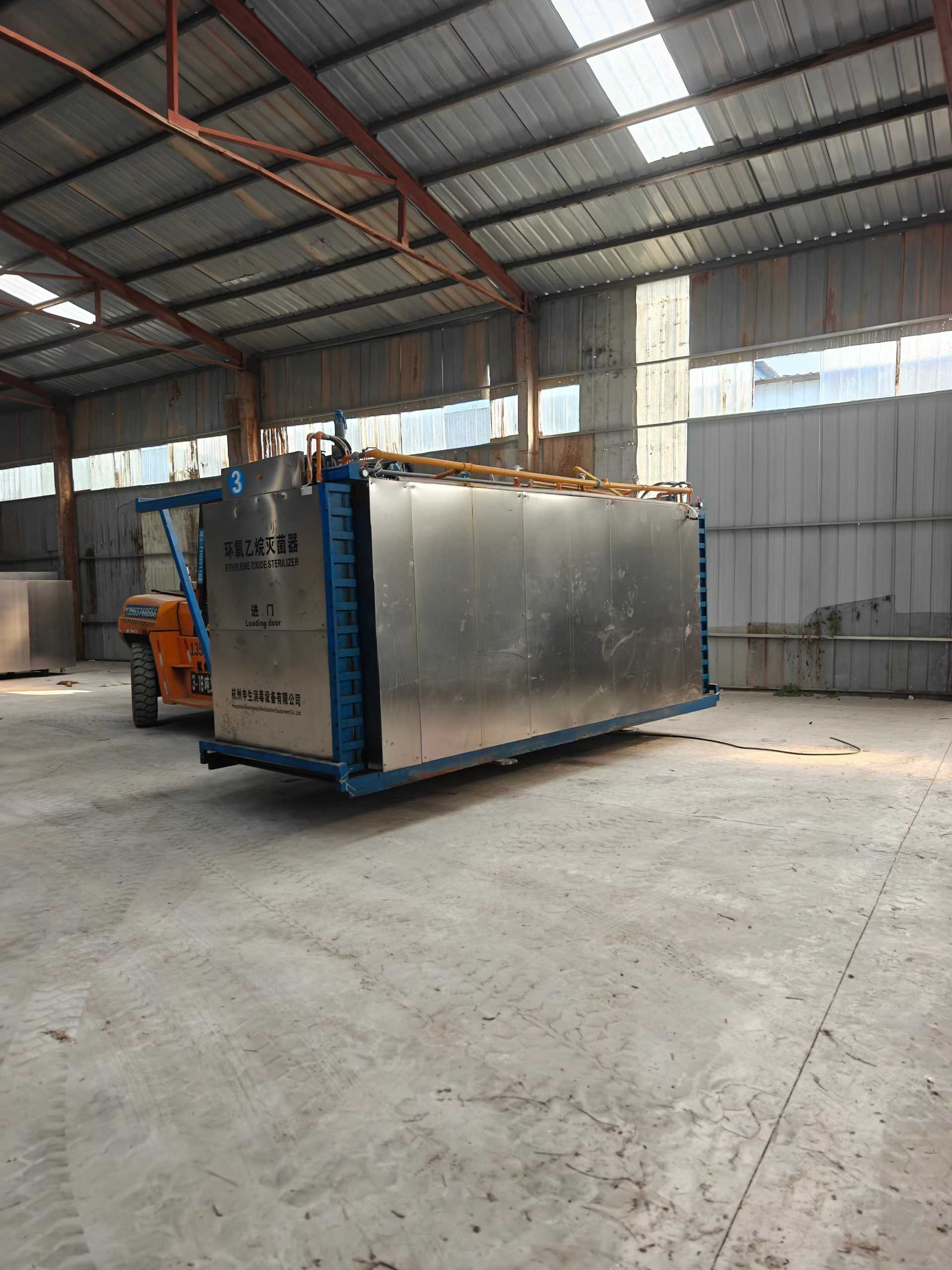 10 cubic meters of ethylene oxide sterilization cabinet.