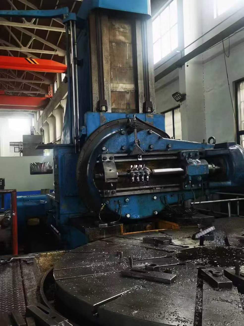 Russian 4-meter gear rolling machine, module size 30M.