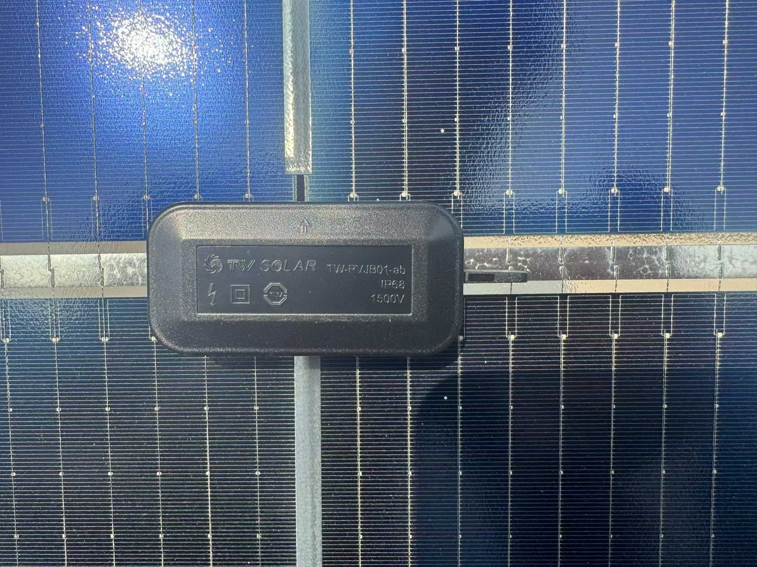 Solar panels.