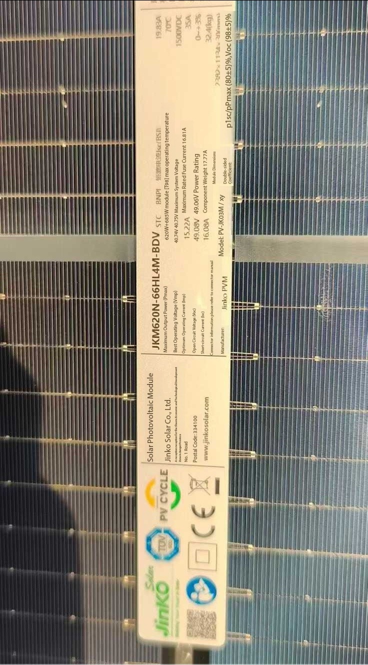 Solar panels.