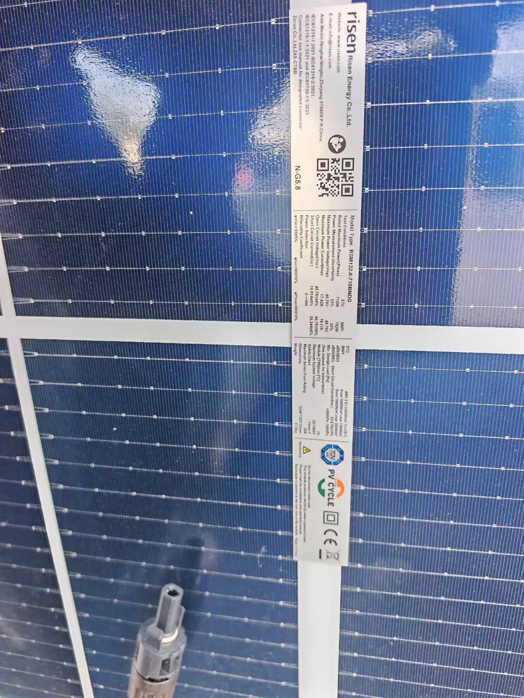 Dongsun Rise 710 watts, brand new A-grade module; over 300 modules available.