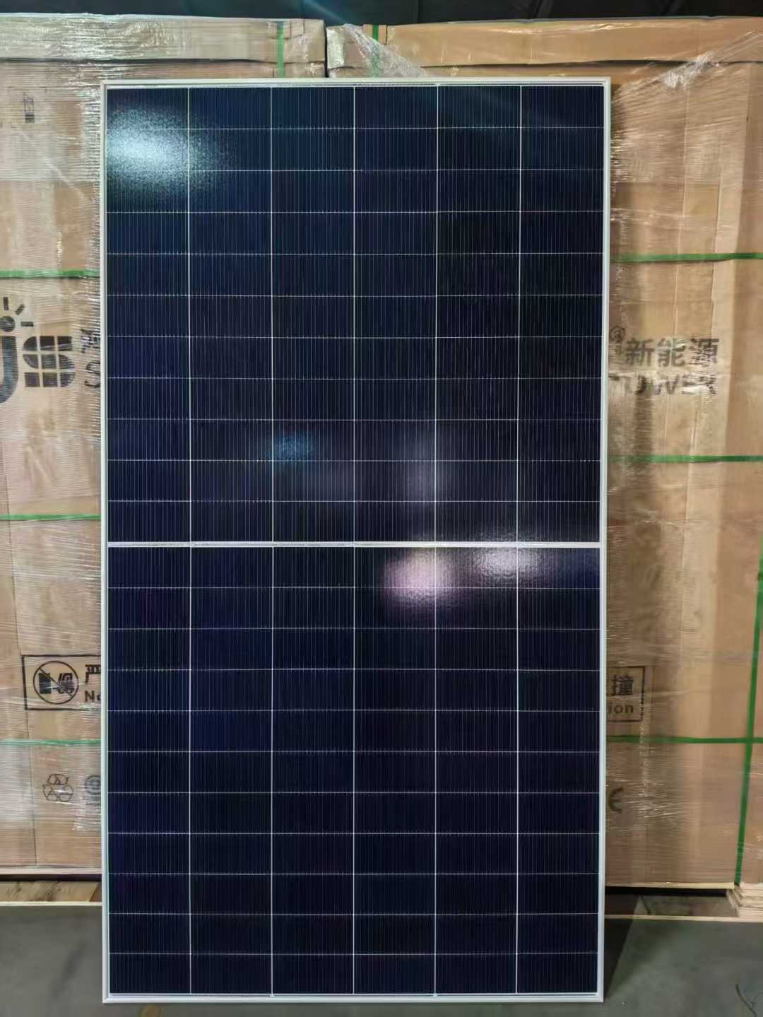 Hongjun (HJT) Class A, warranty-backed, dual-glass 710-715w, dimensions: 2384*1303*33. 20,000 pieces in stock.