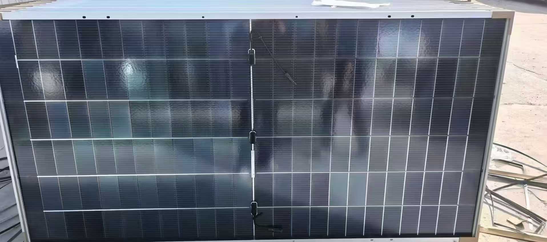 Tongwei 590W dual-sided A-grade appearance, original factory packaging, free of defects, dimensions: 2278 × 1134 × 30, remaining 2.43 million pieces.