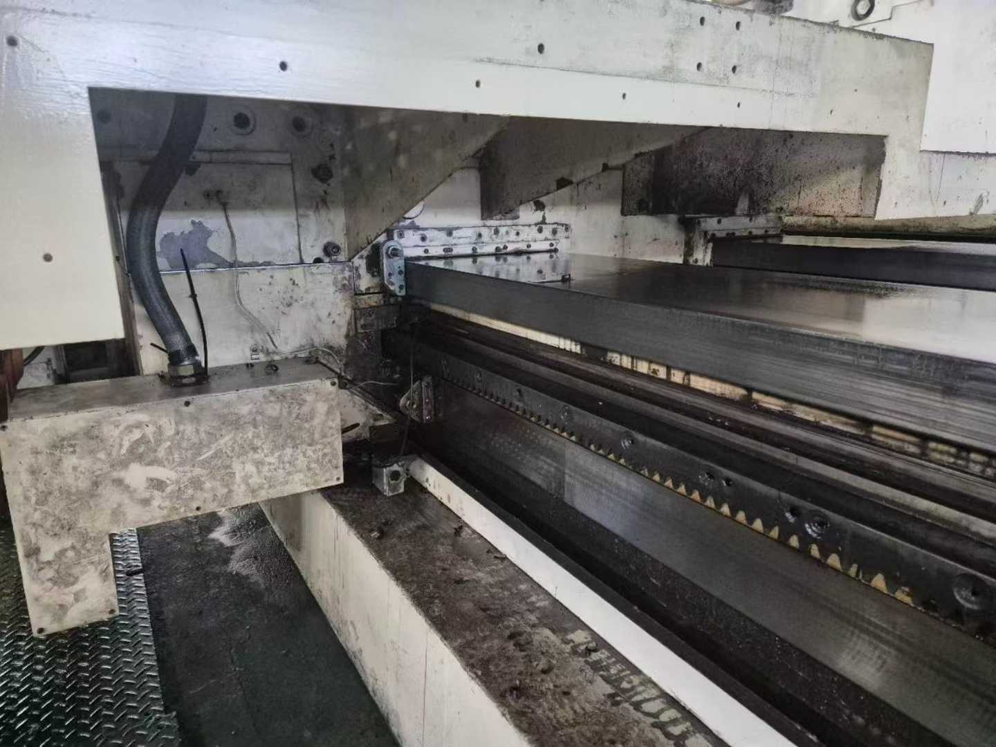 CNC horizontal lathe.