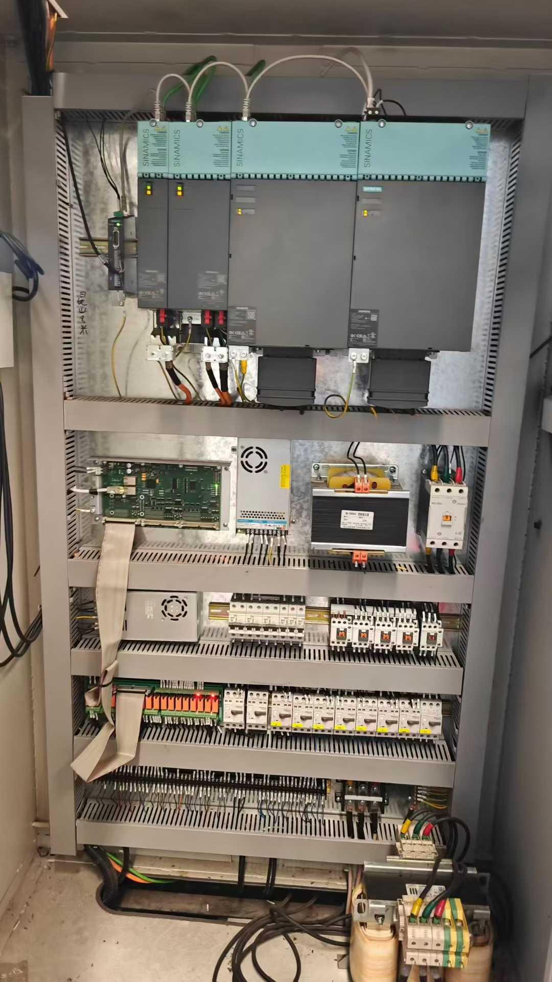 CNC moving column gantry milling machine.