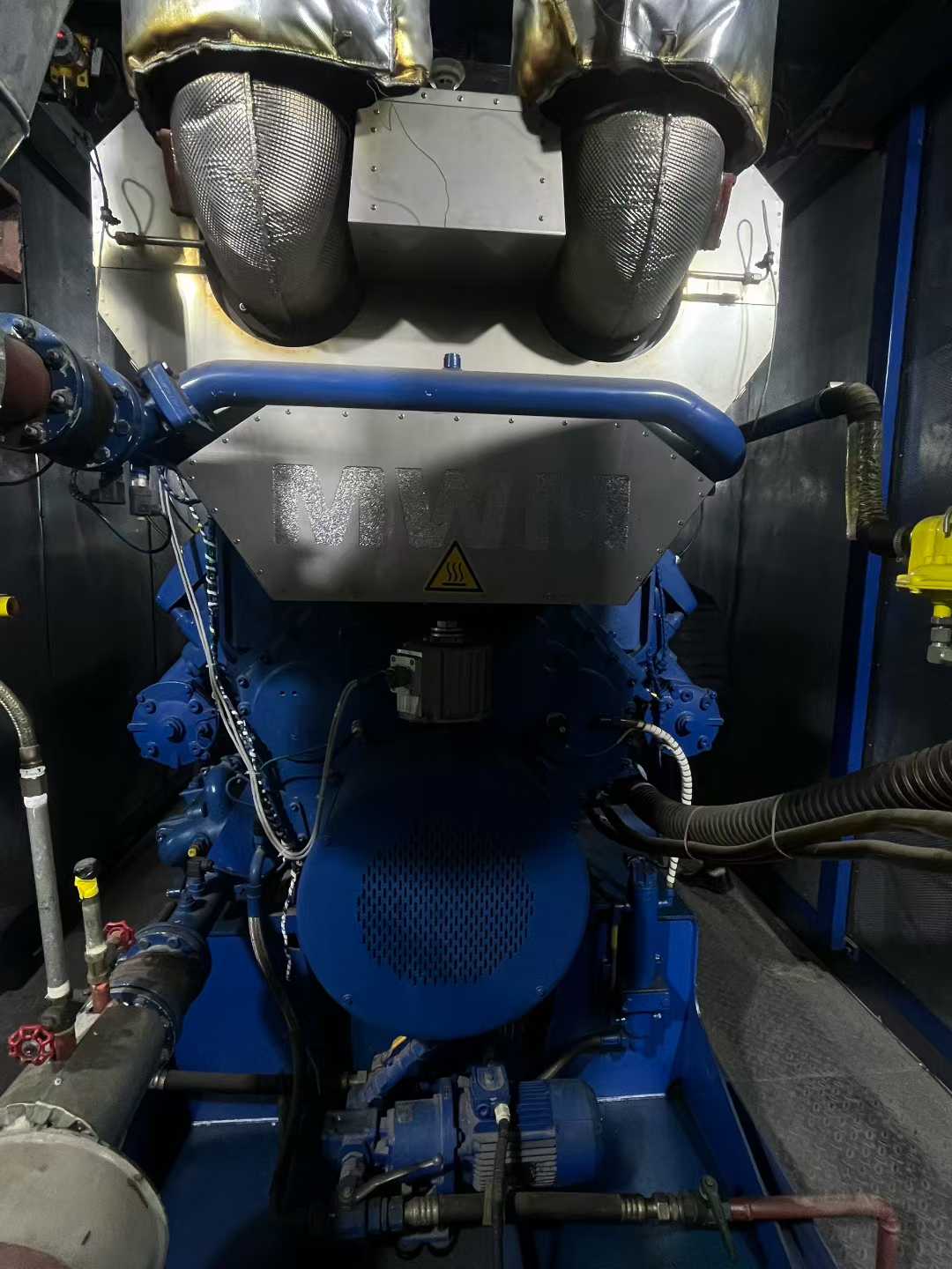 2000kw-MWM Natural gas generator set. 50Hz，10500V。