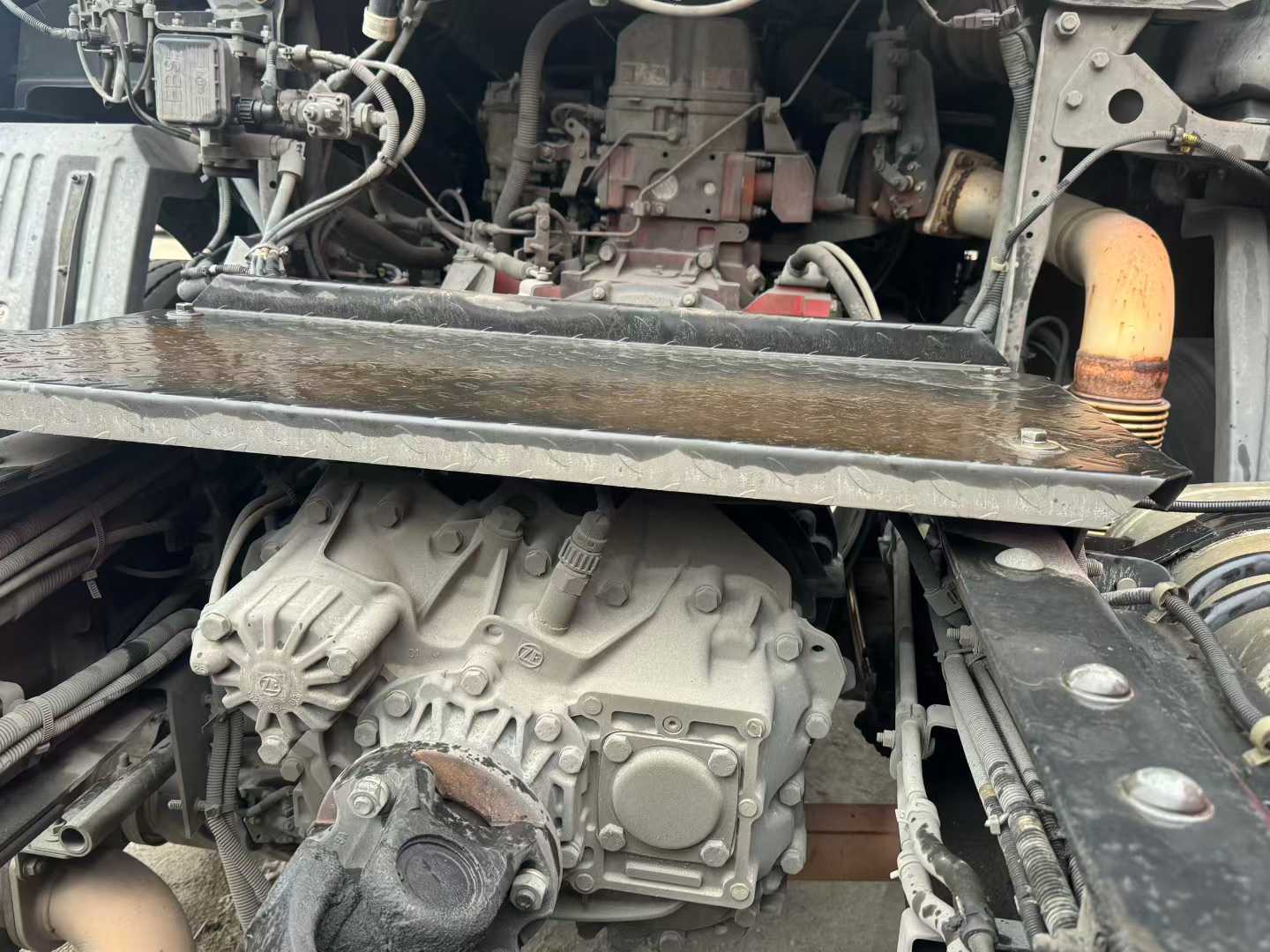 GAC Hino 700, June 2020, 420 horsepower, ZF transmission, full vehicle with aluminum alloy wheels.