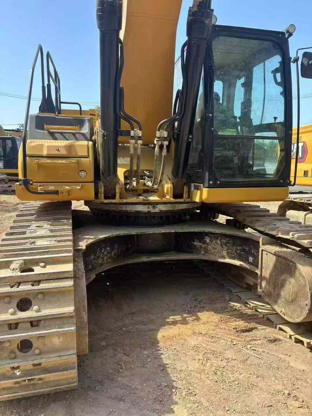 20-year-old premium high-spec Caterpillar 336, enhanced for mining use.