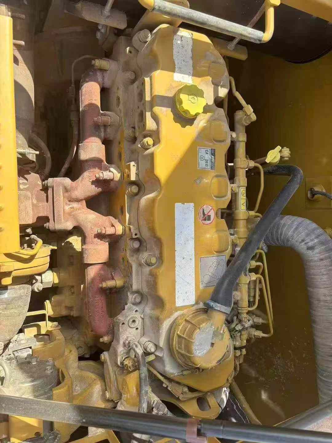 20-year-old premium high-spec Caterpillar 336, enhanced for mining use.