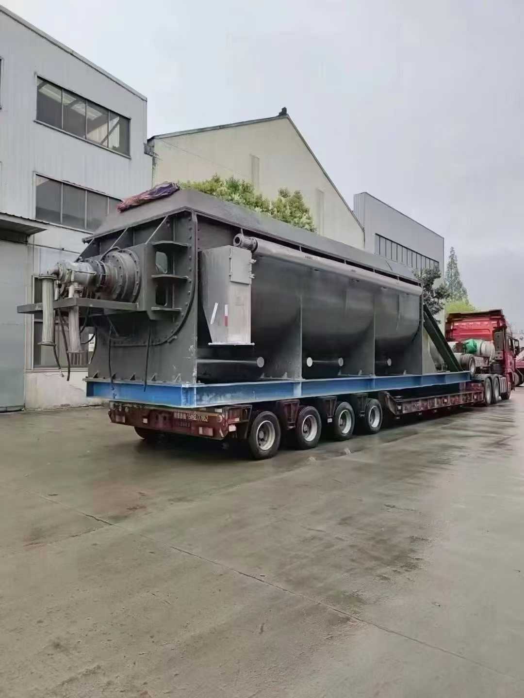 200 square meter paddle dryer, Yongbang Intelligent Equipment, Guomao gear reducer, ceiling configuration.