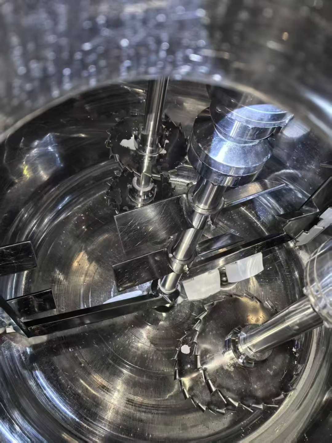 Toothpaste manufacturing machine.