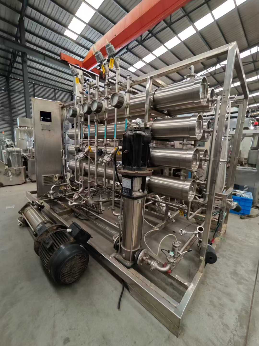 5 tons, dual-stage, water treatment equipment, 1 set.