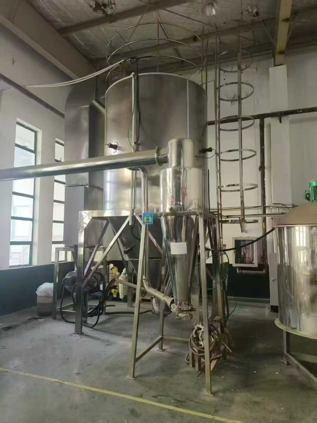 Biological fermentation system with 100 liters and 1,000 liters capacity. 100 liters, 2,000 liters, and 2,000 liter dual-unit fermentation systems. Complete set of equipment.
