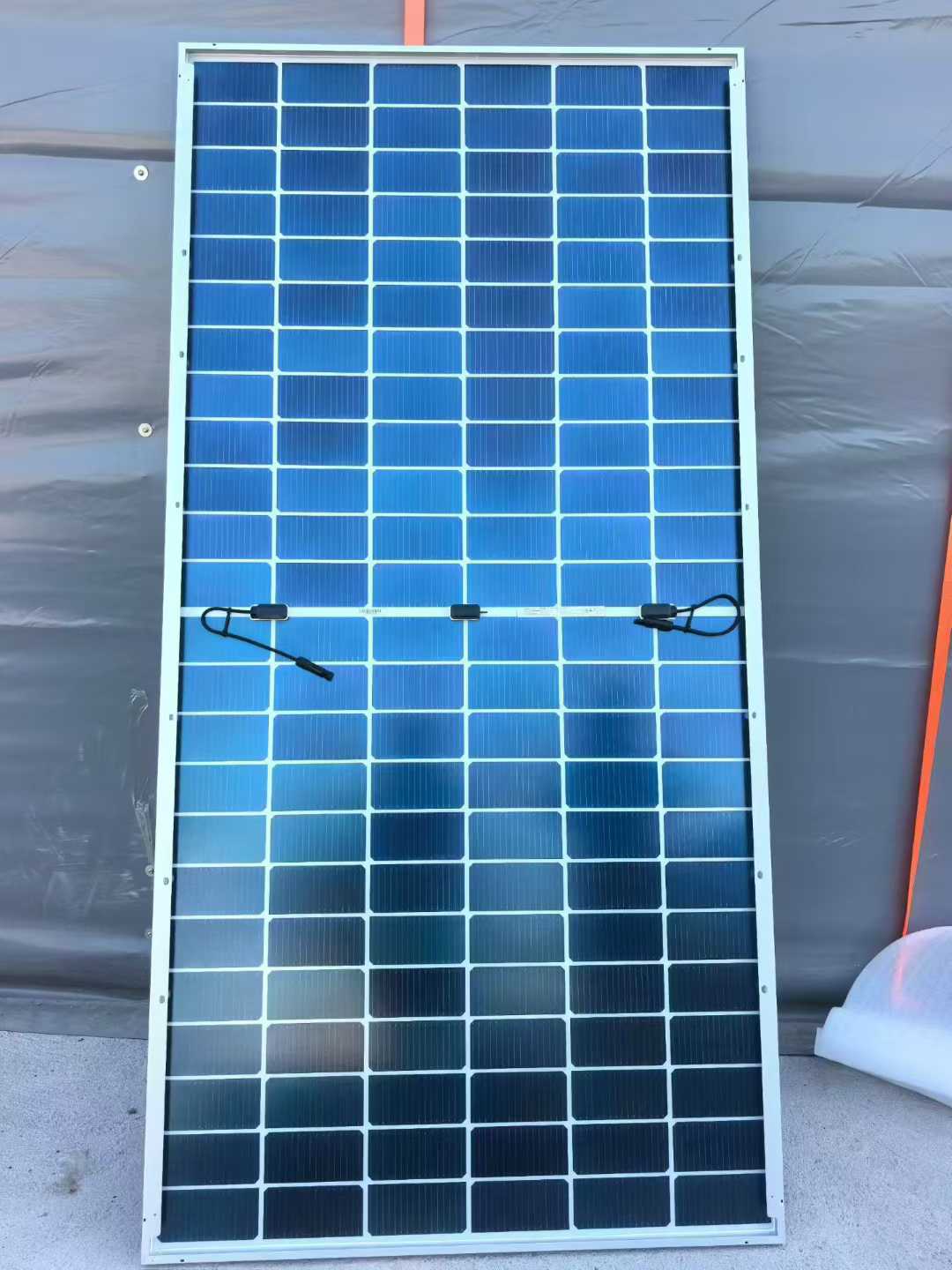 Solar panels.