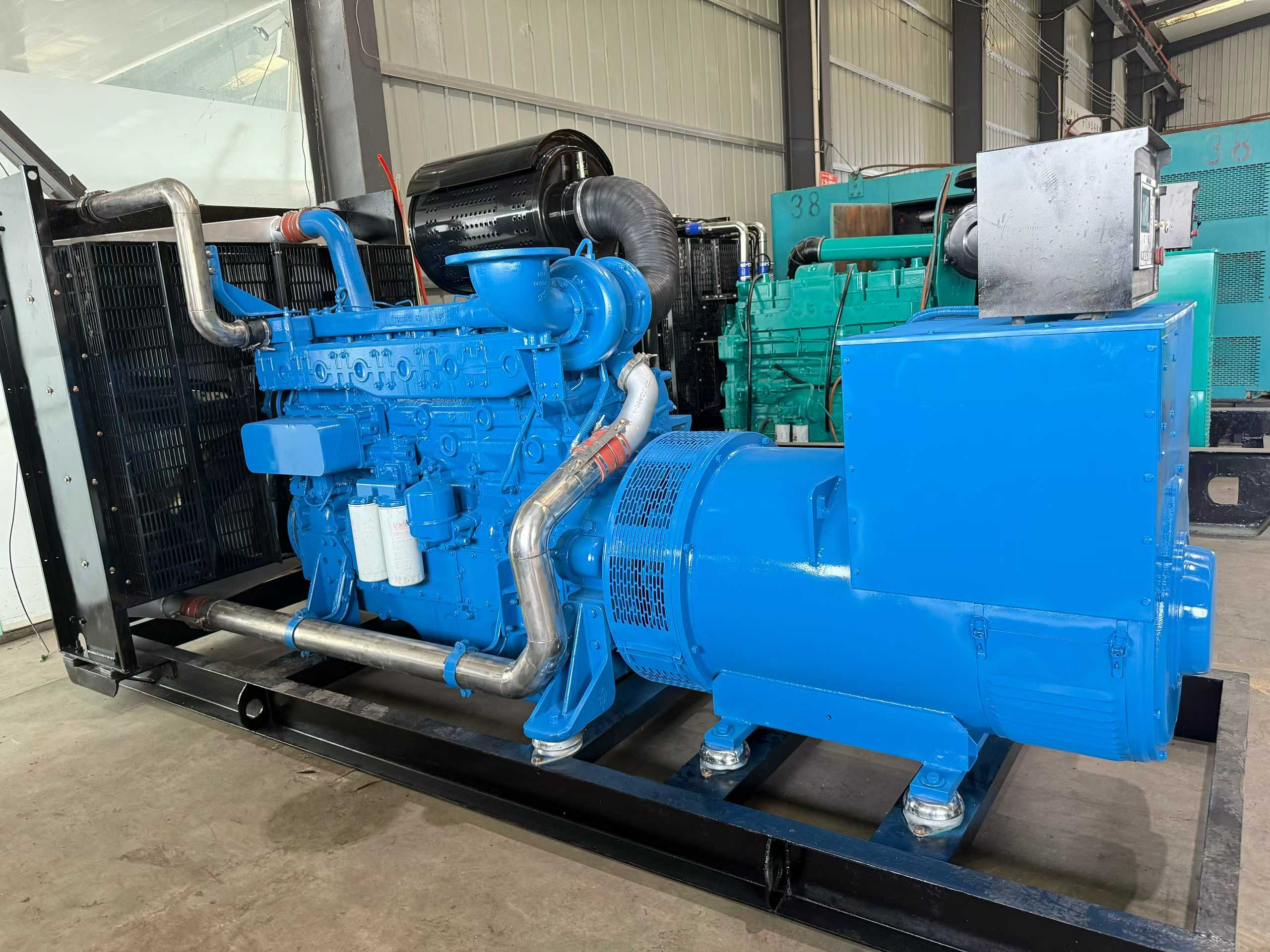 Yuchai 840 paired with Guangxi Yufa’s 600-kilowatt generator set.