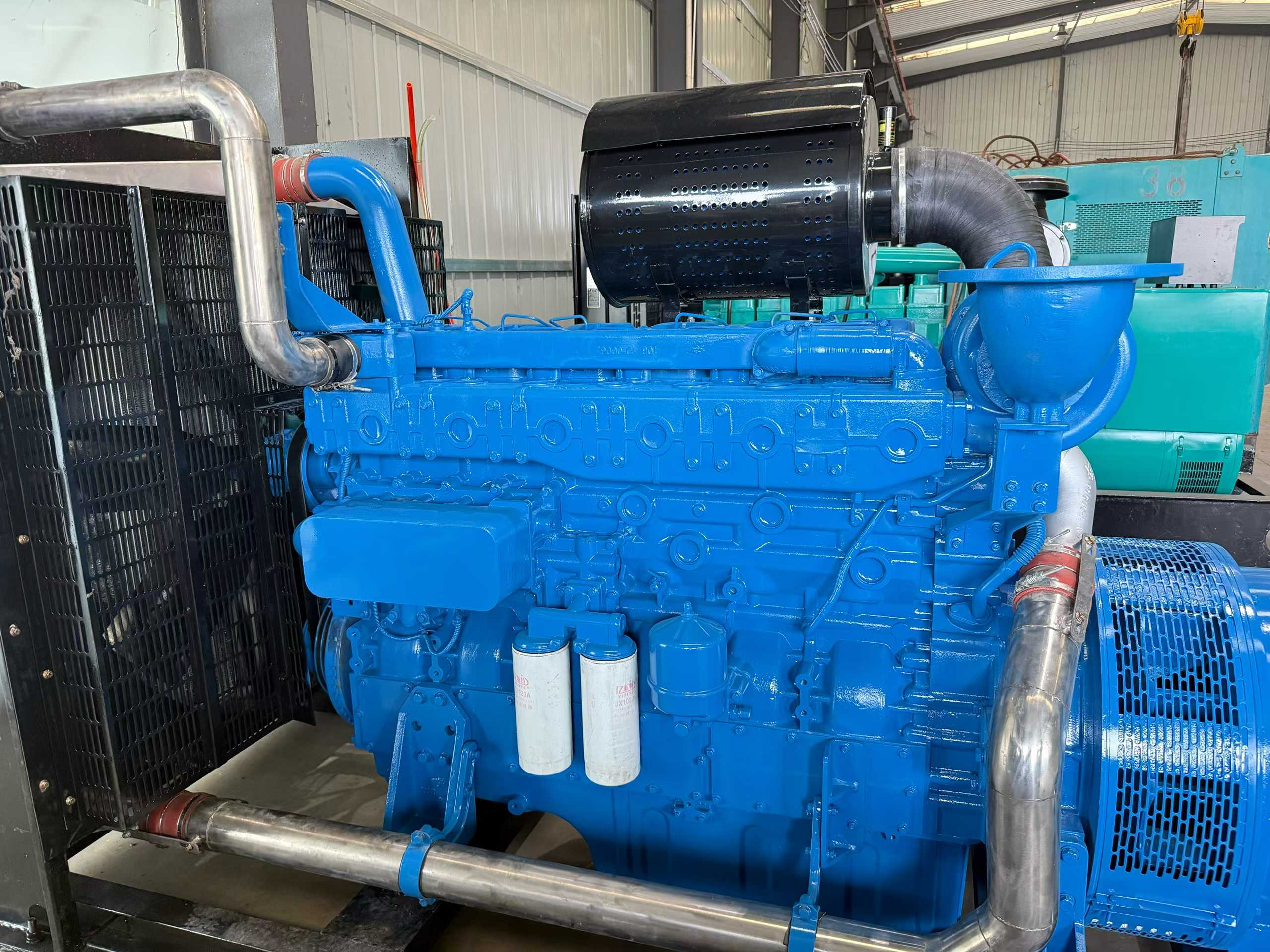 Yuchai 840 paired with Guangxi Yufa’s 600-kilowatt generator set.