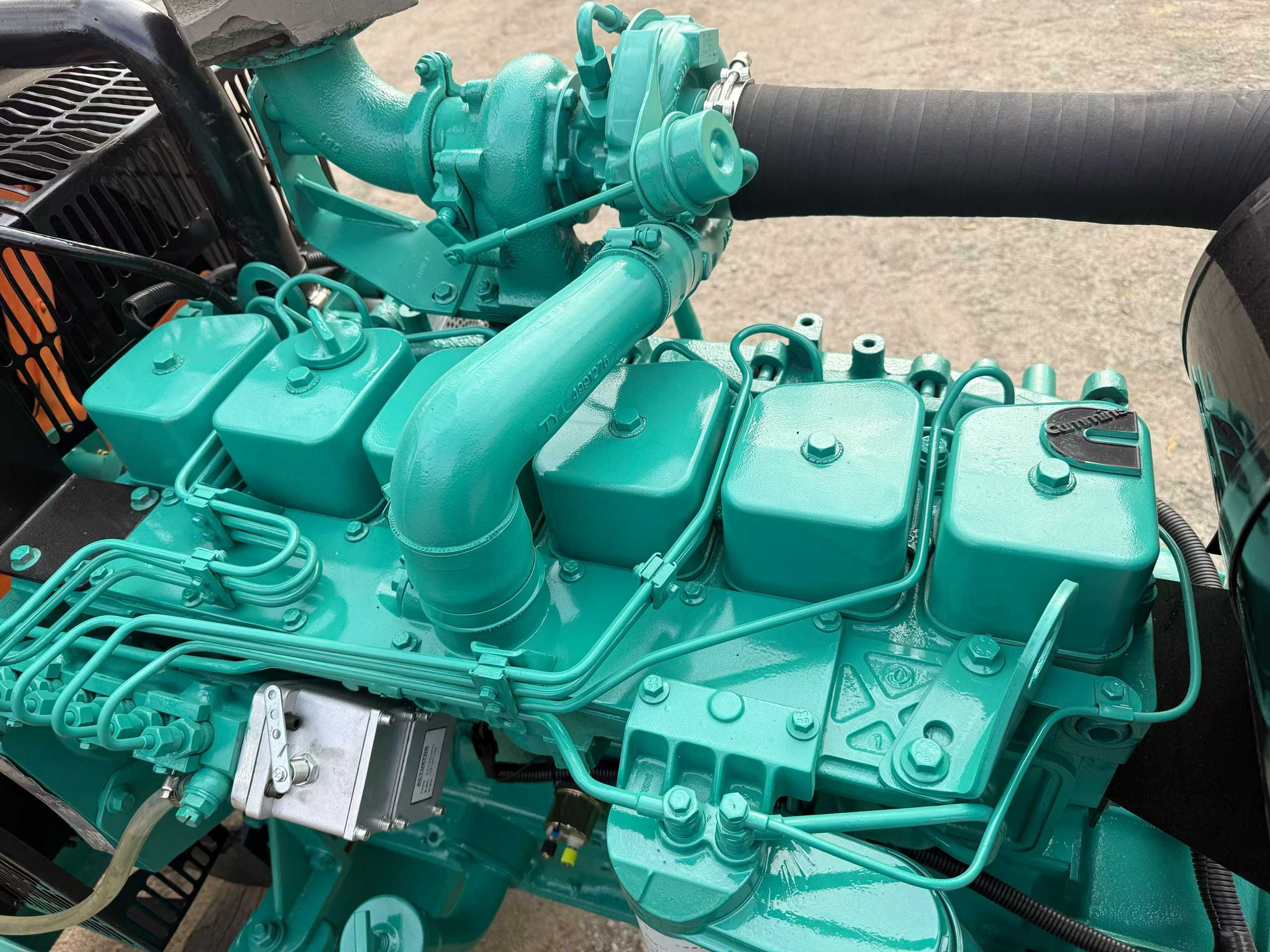 Cummins 80 kW generator set.
