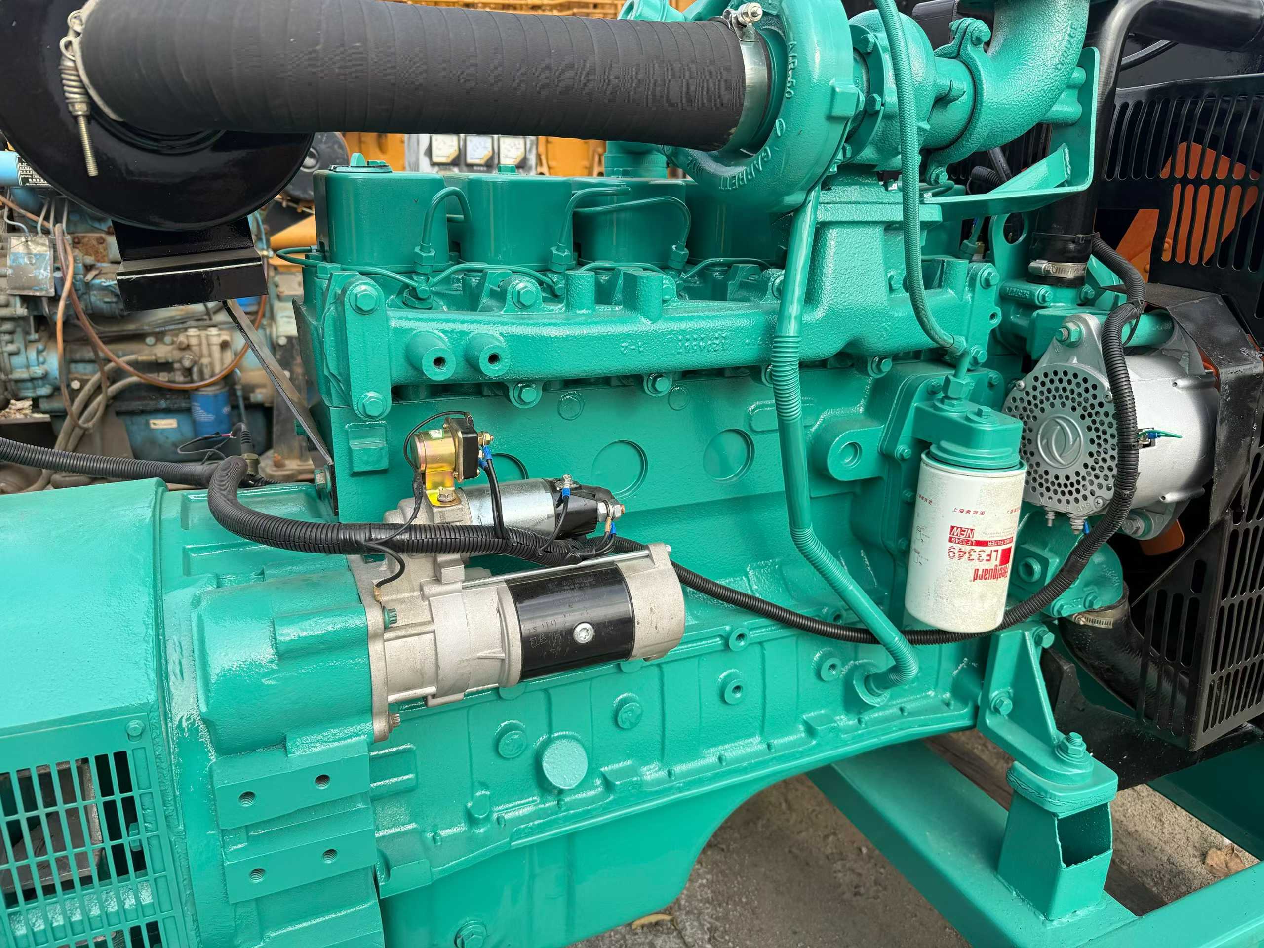 Cummins 80 kW generator set.