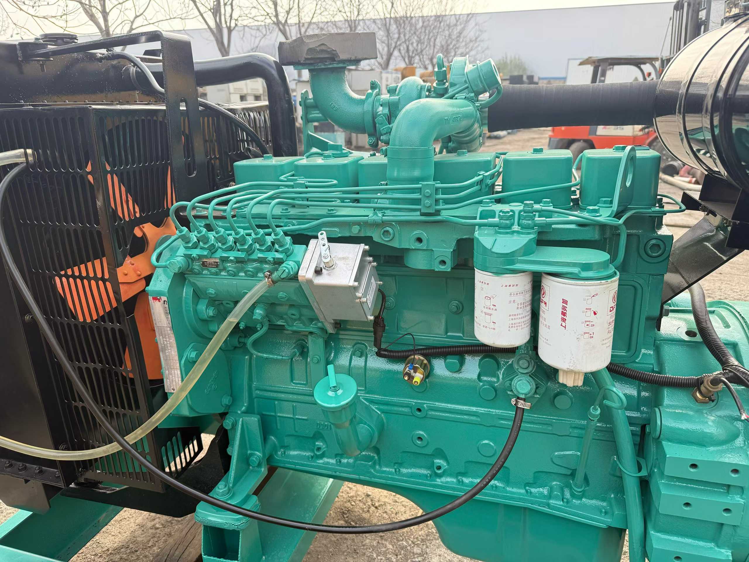 Cummins 80 kW generator set.